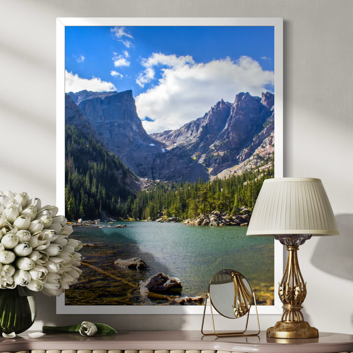 Lakeside Mountains
