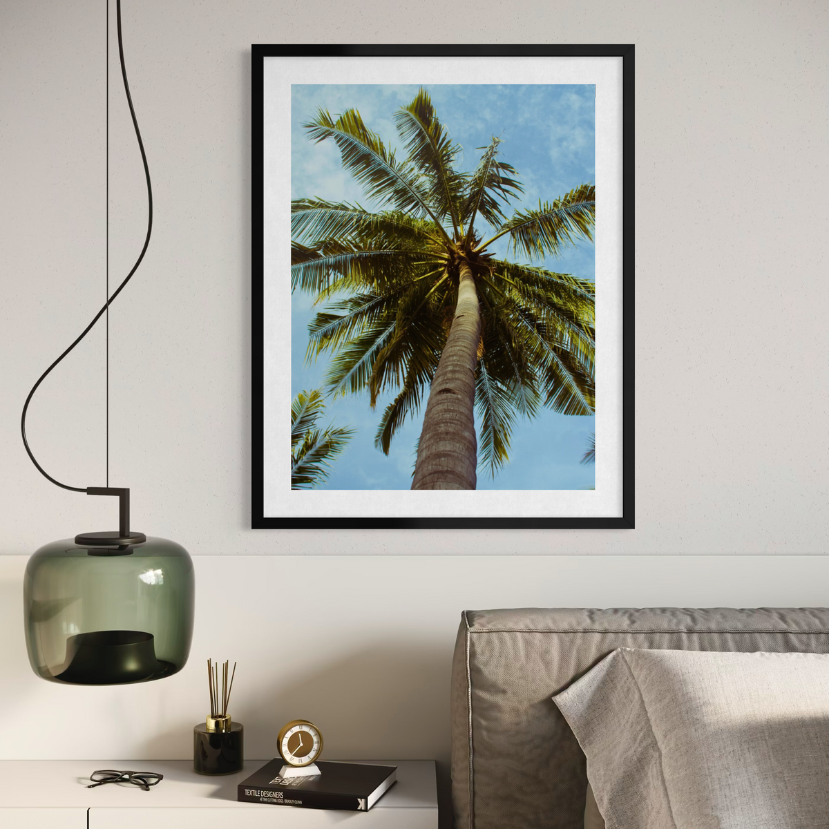 Perspectiva de la palmera
