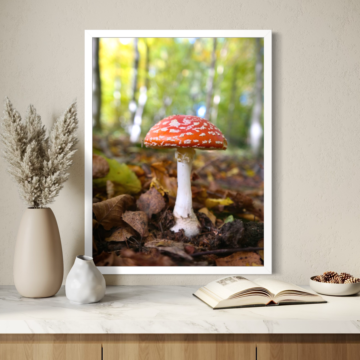 Red Cap Mushroom