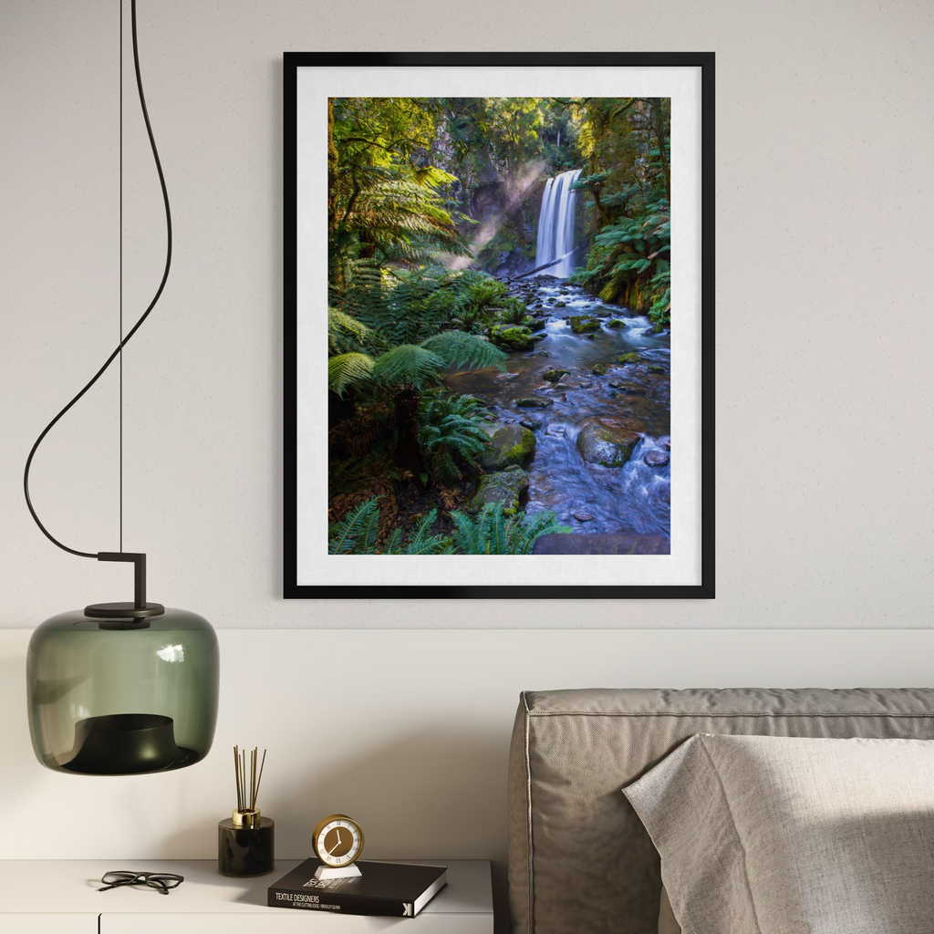 Cascada de la selva tropical