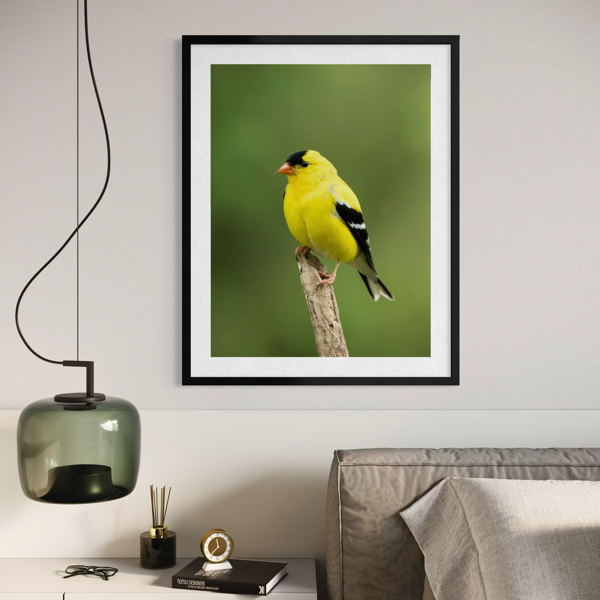 Summertime Goldfinch