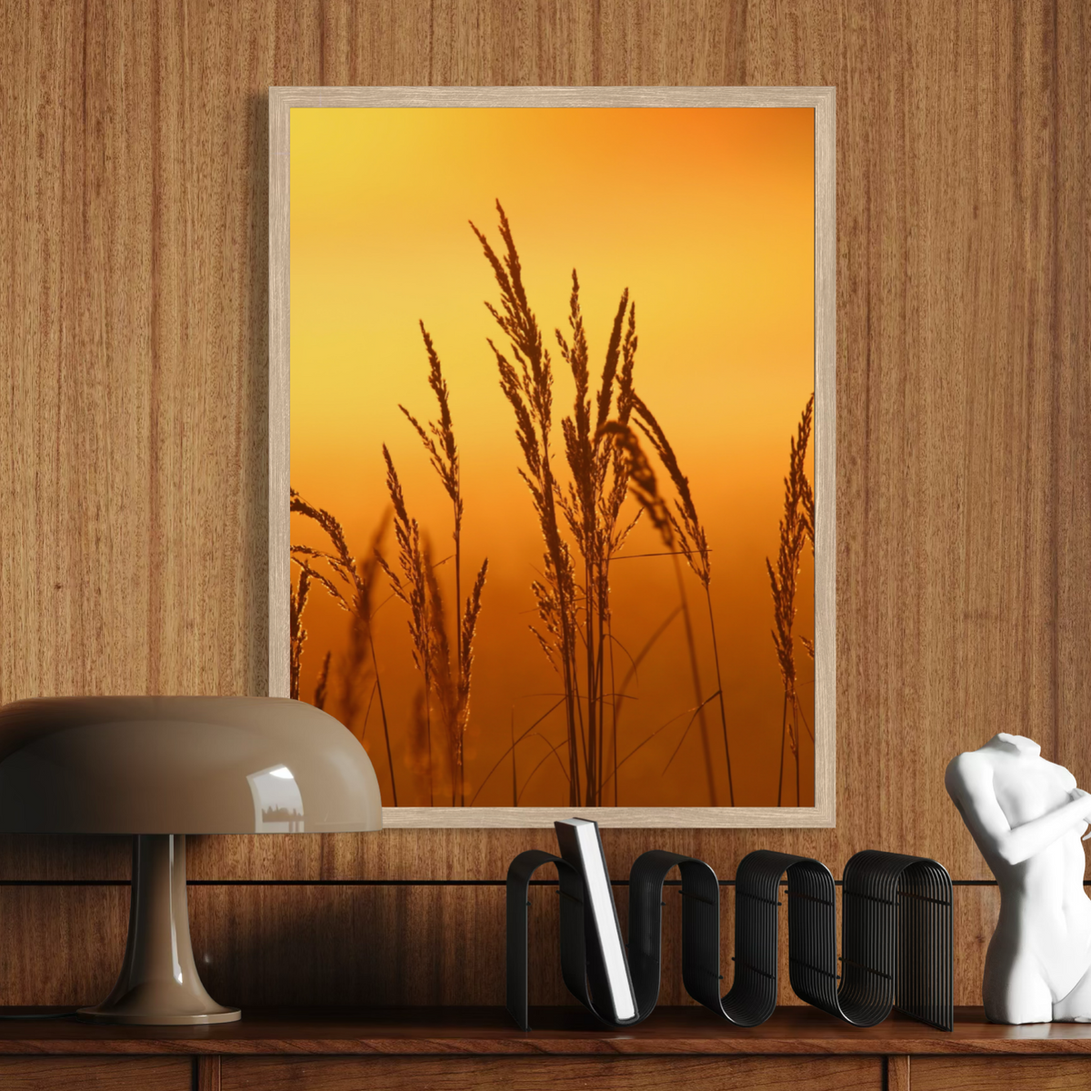 Sunset Reeds