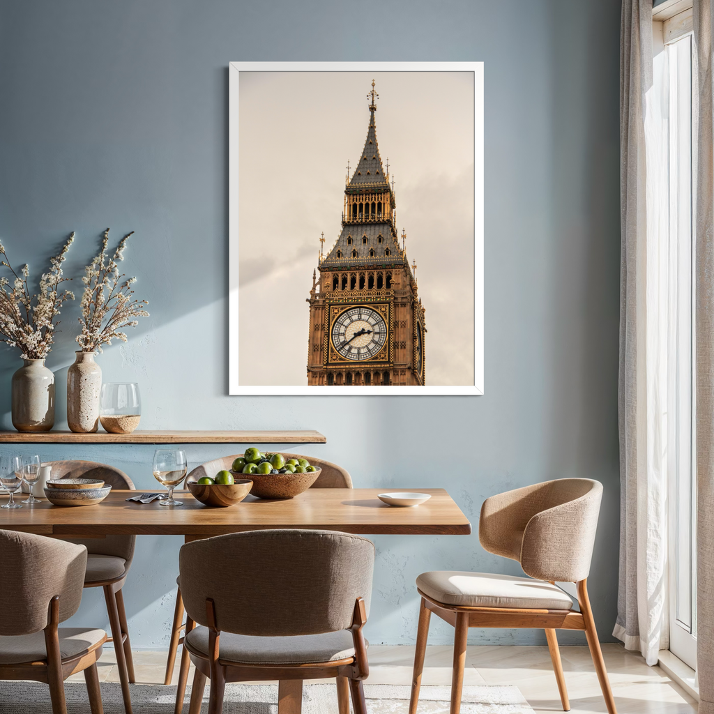 Primer plano del Big Ben