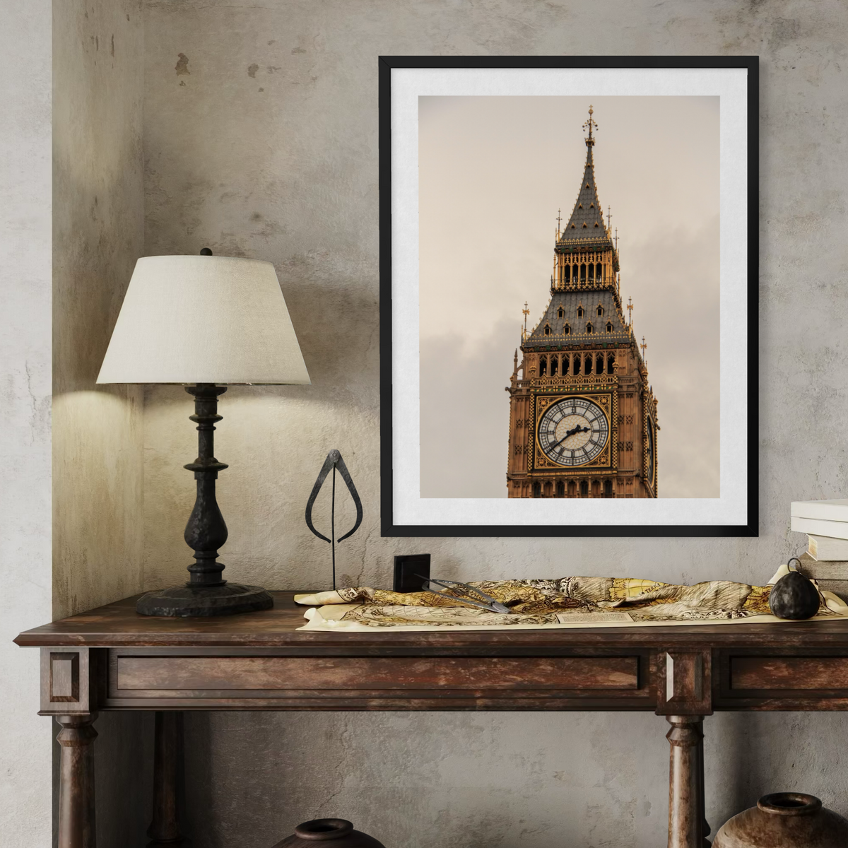 Primer plano del Big Ben